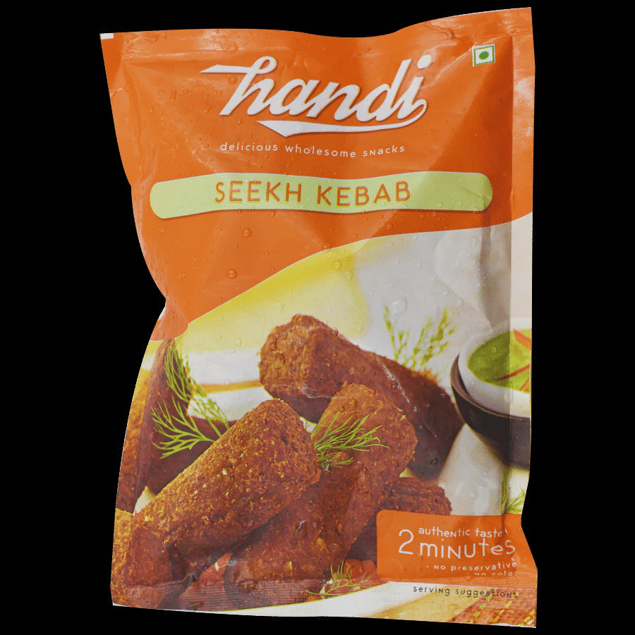 Handi Frozen - Fried Chicken Seekh Kebab 344g