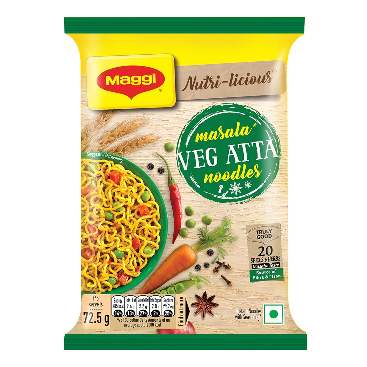 Maggi - Atta Noodles 72.5g