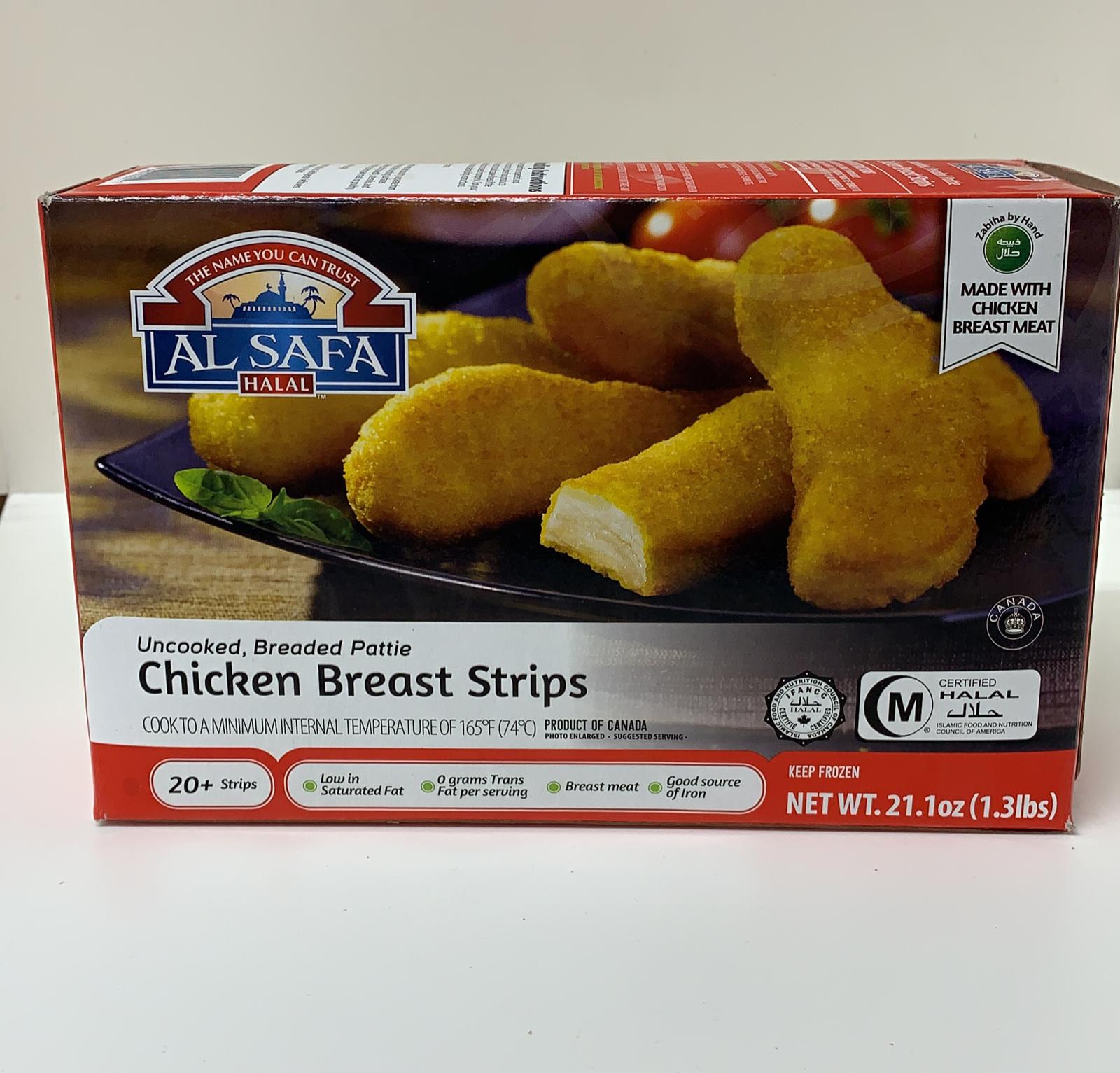 Alsafa Frozen - Chicken Breast Strips 600g