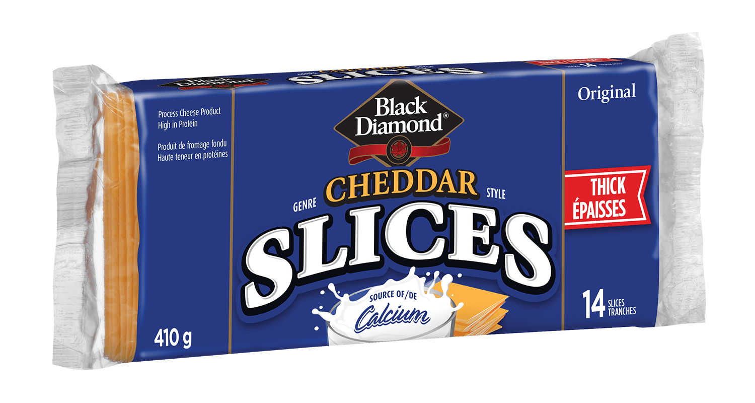 Black Diamond - Cheddar Cheese Slices 410g