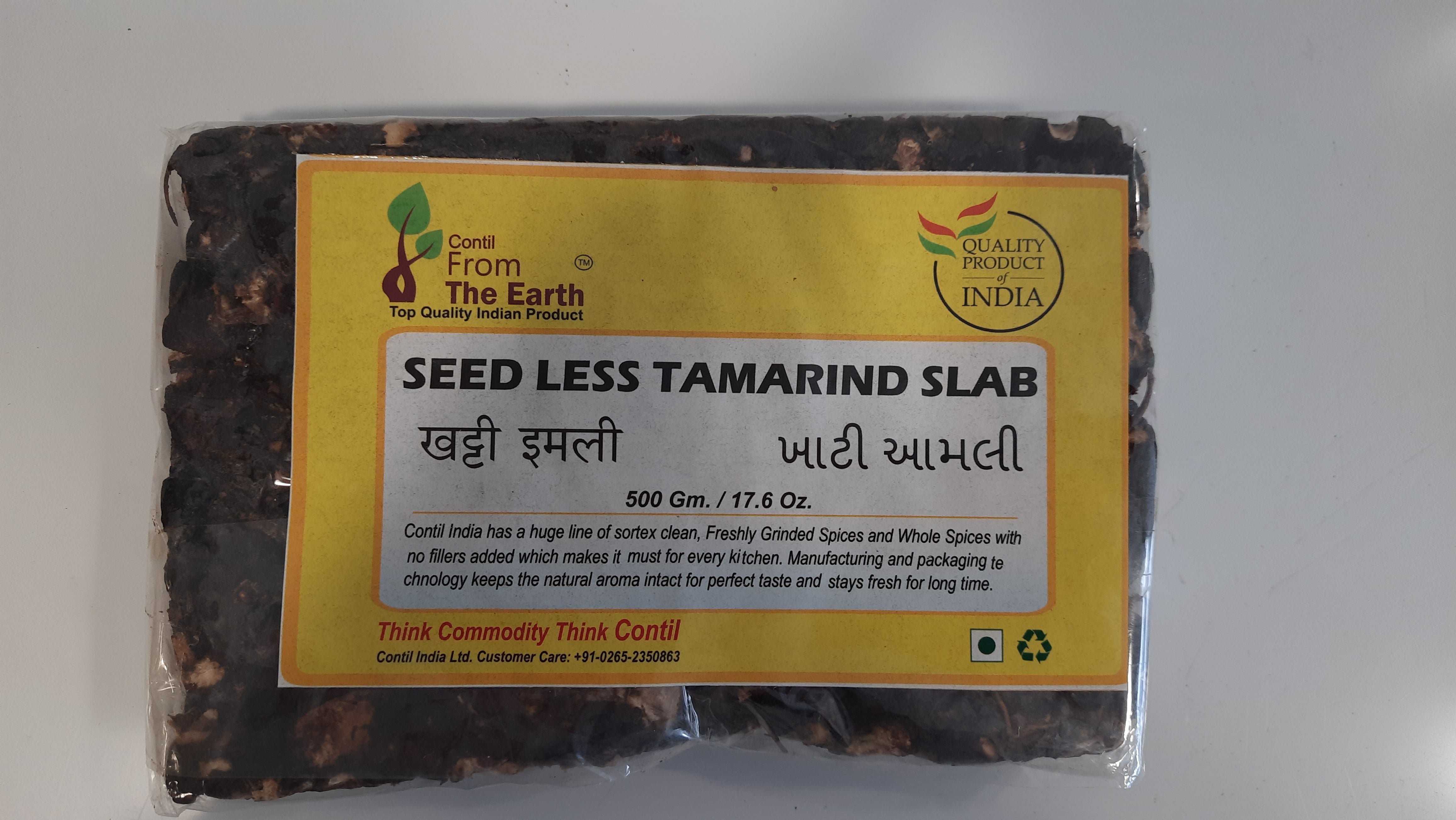 From the Earth - Tamarind Slab Seedless 500g