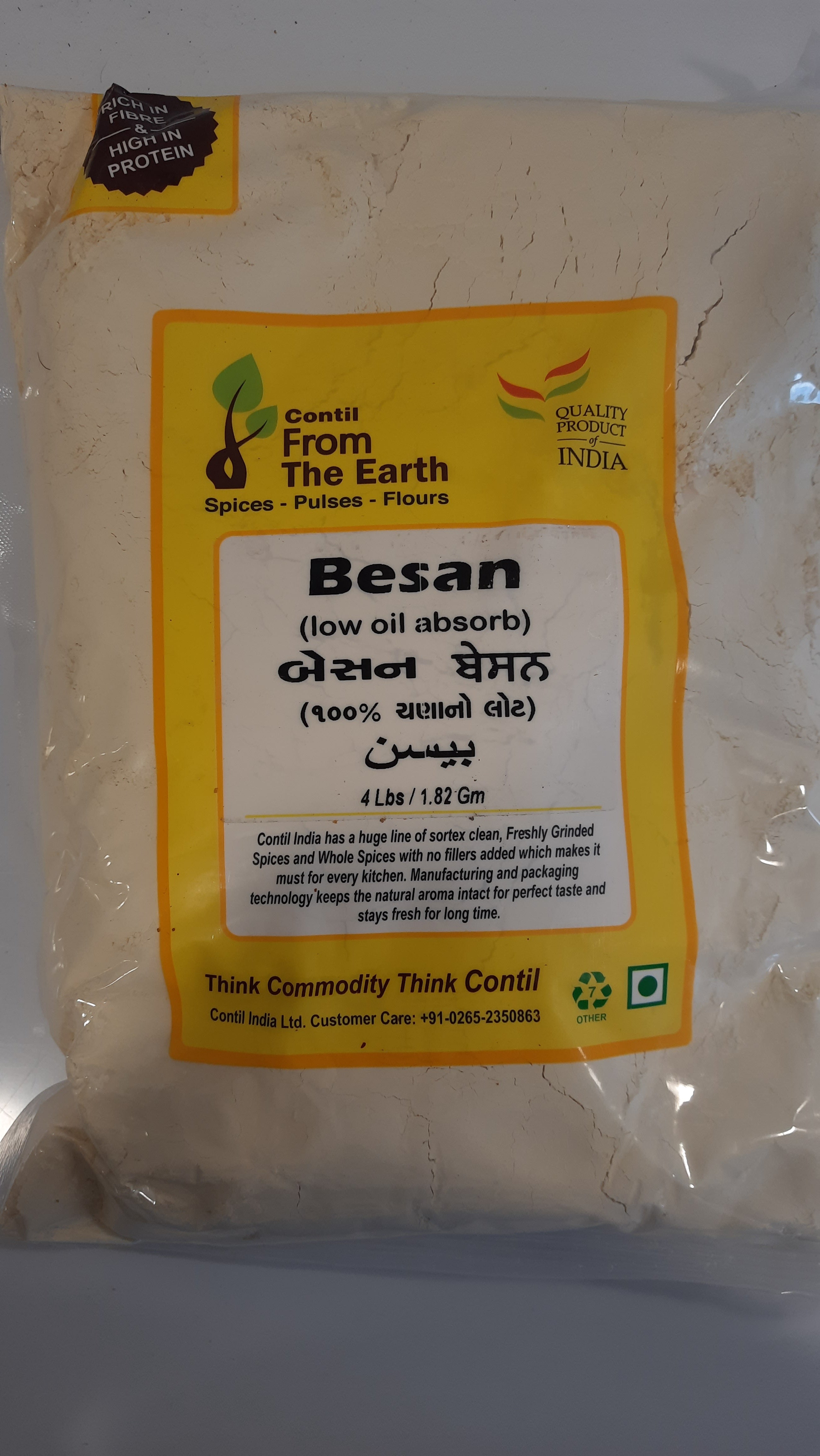 From the Earth - Besan Flour 4lb