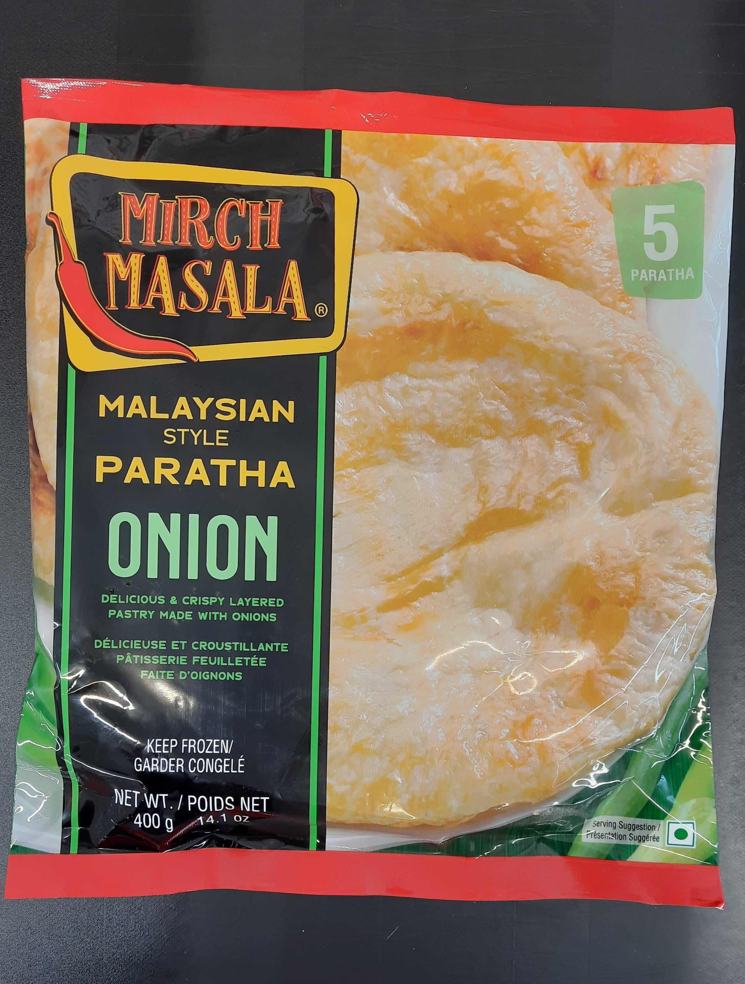 Mirch Masala Frozen - Onion Paratha 400g