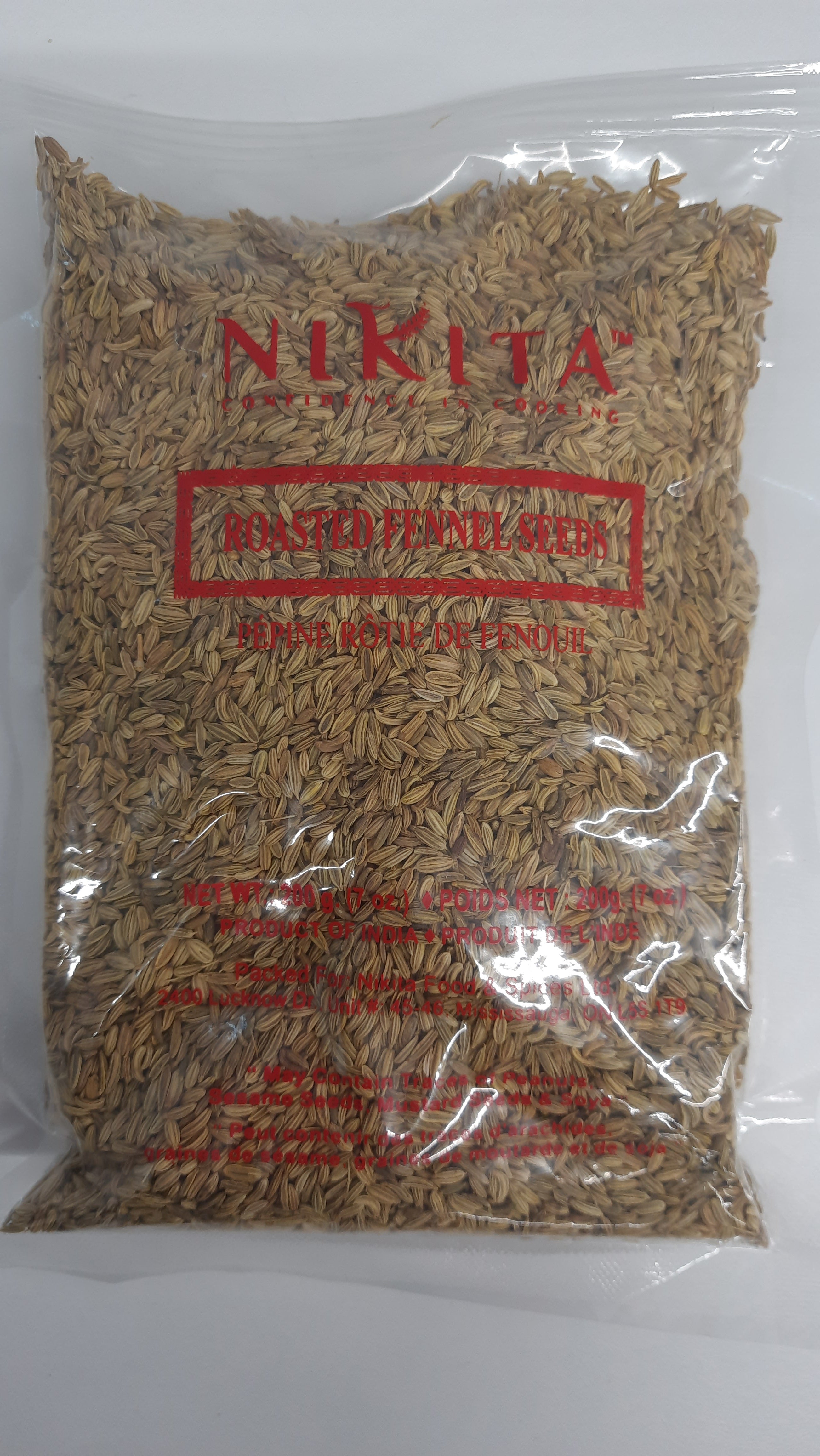 Nikita - Fennel Seeds Roasted 200g
