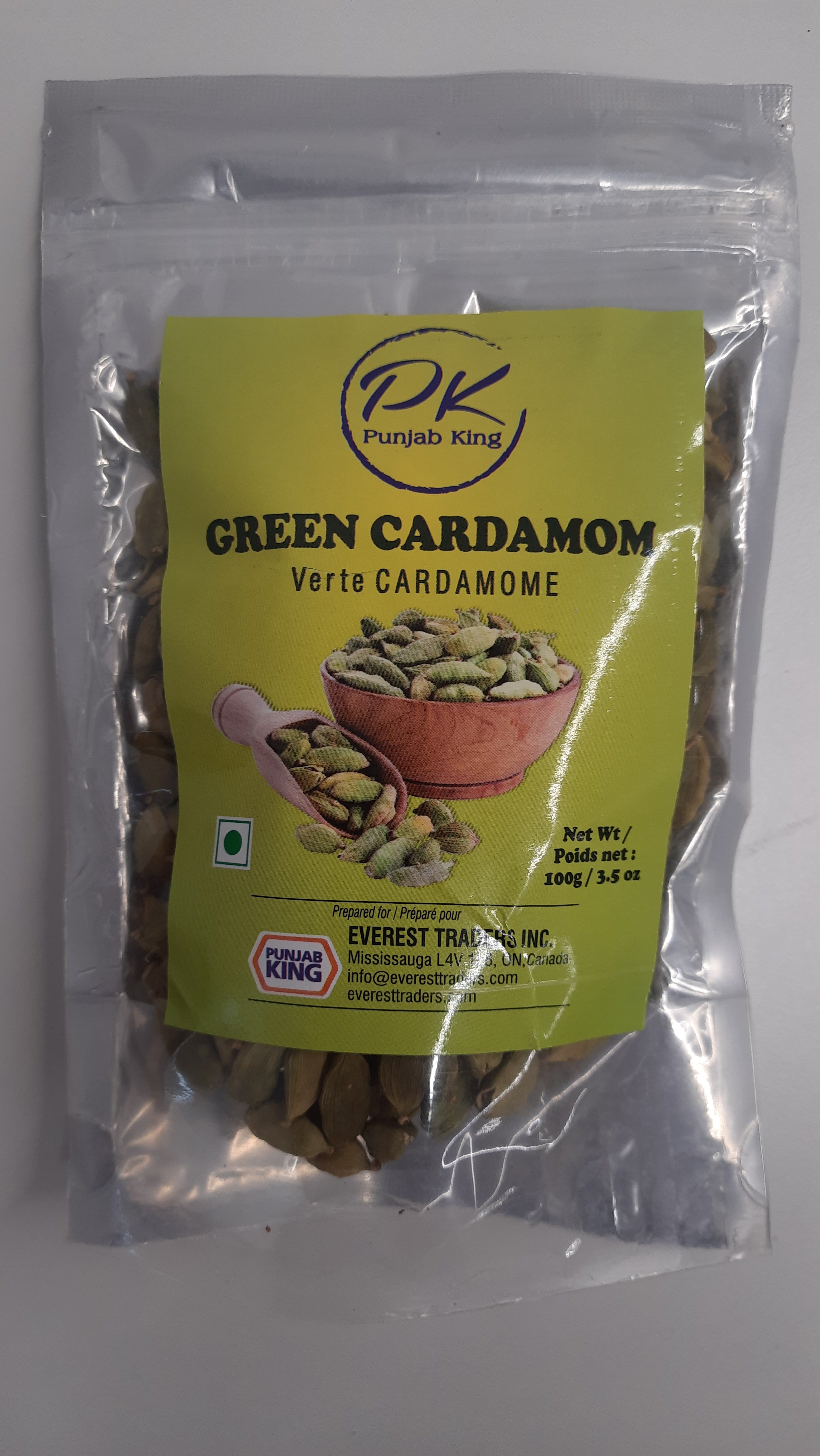 Punjabi King - Green Cardamom 100g