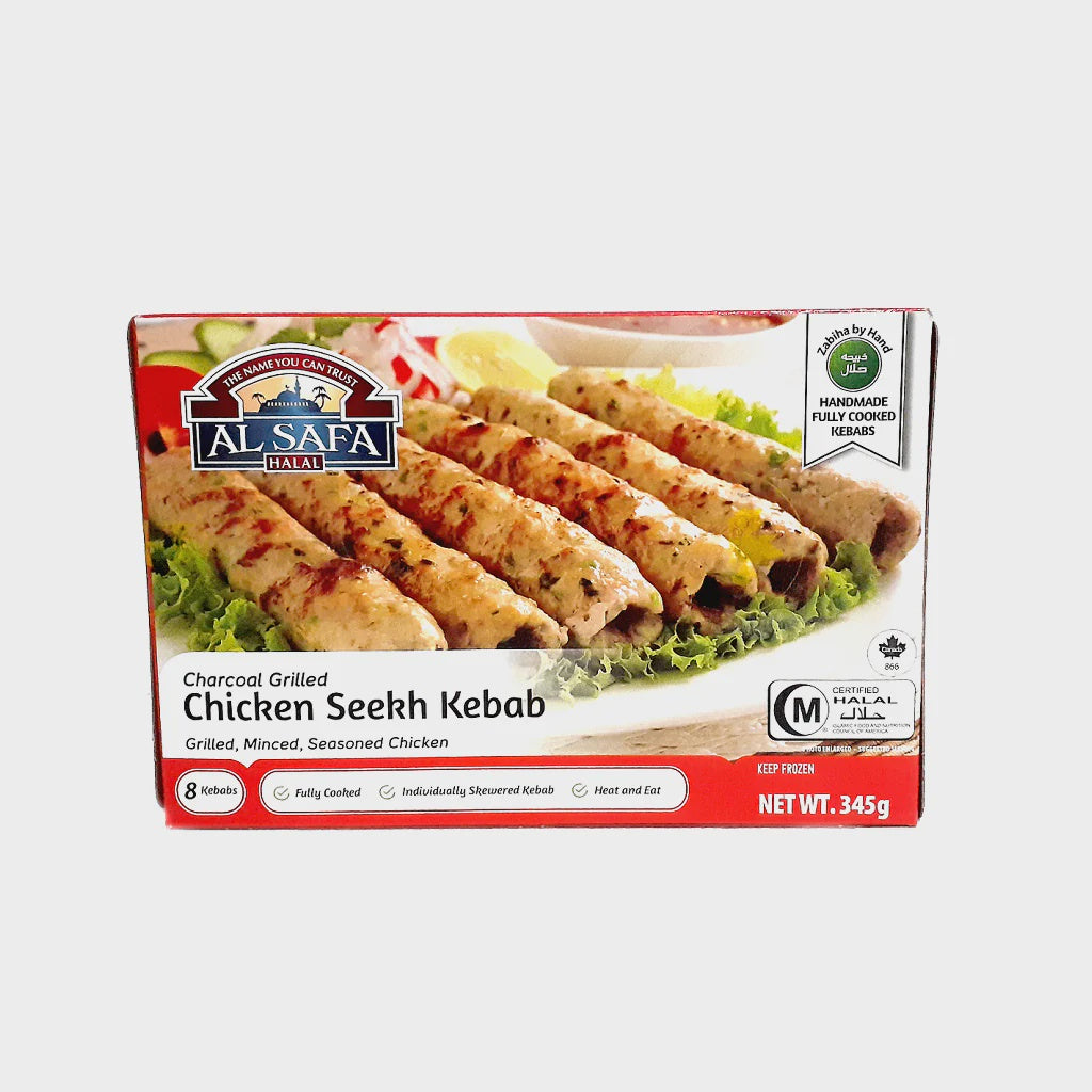 Alsafa Frozen - Chicken Seekh Kebab 300g