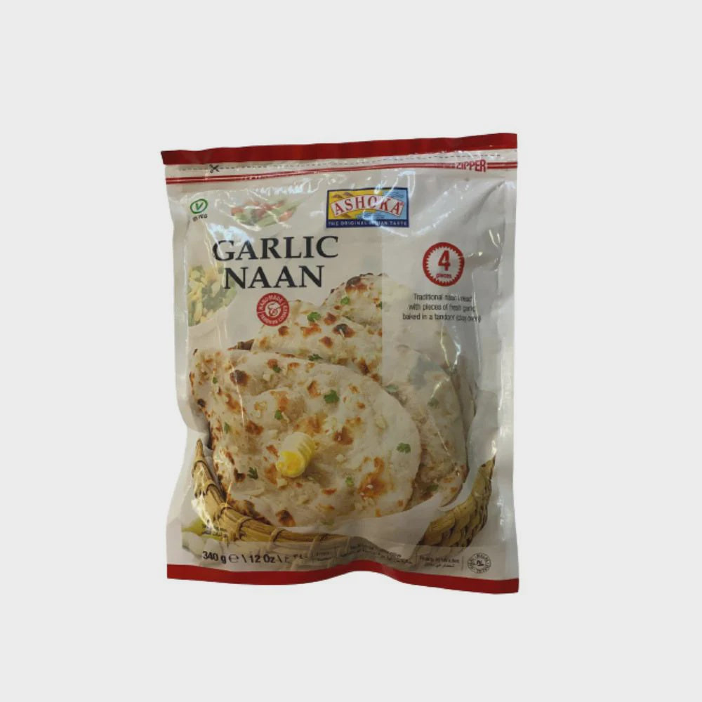 Ashoka Frozen - Garlic Naan 4pc