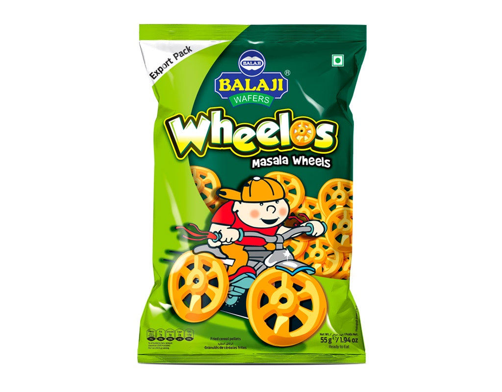 Balaji - Wheelos Masala Wheels 55g