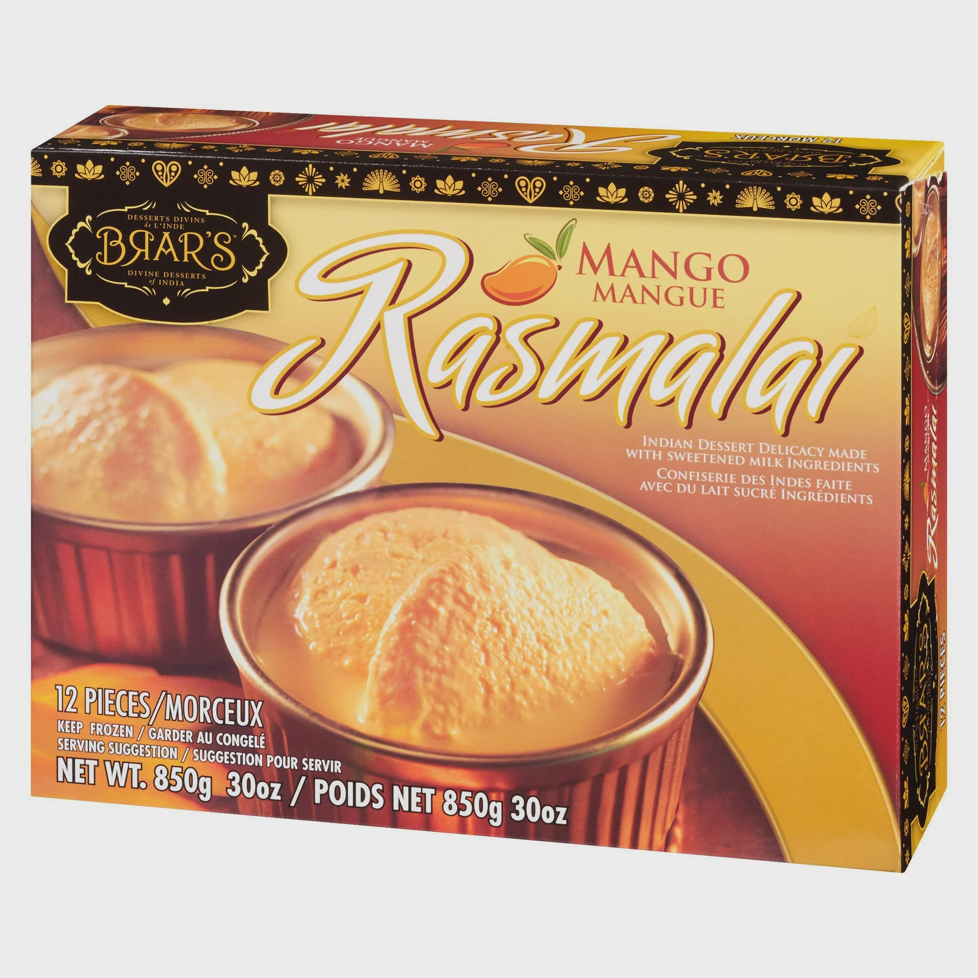 Brar's Frozen - Mango Rasmalai 850g