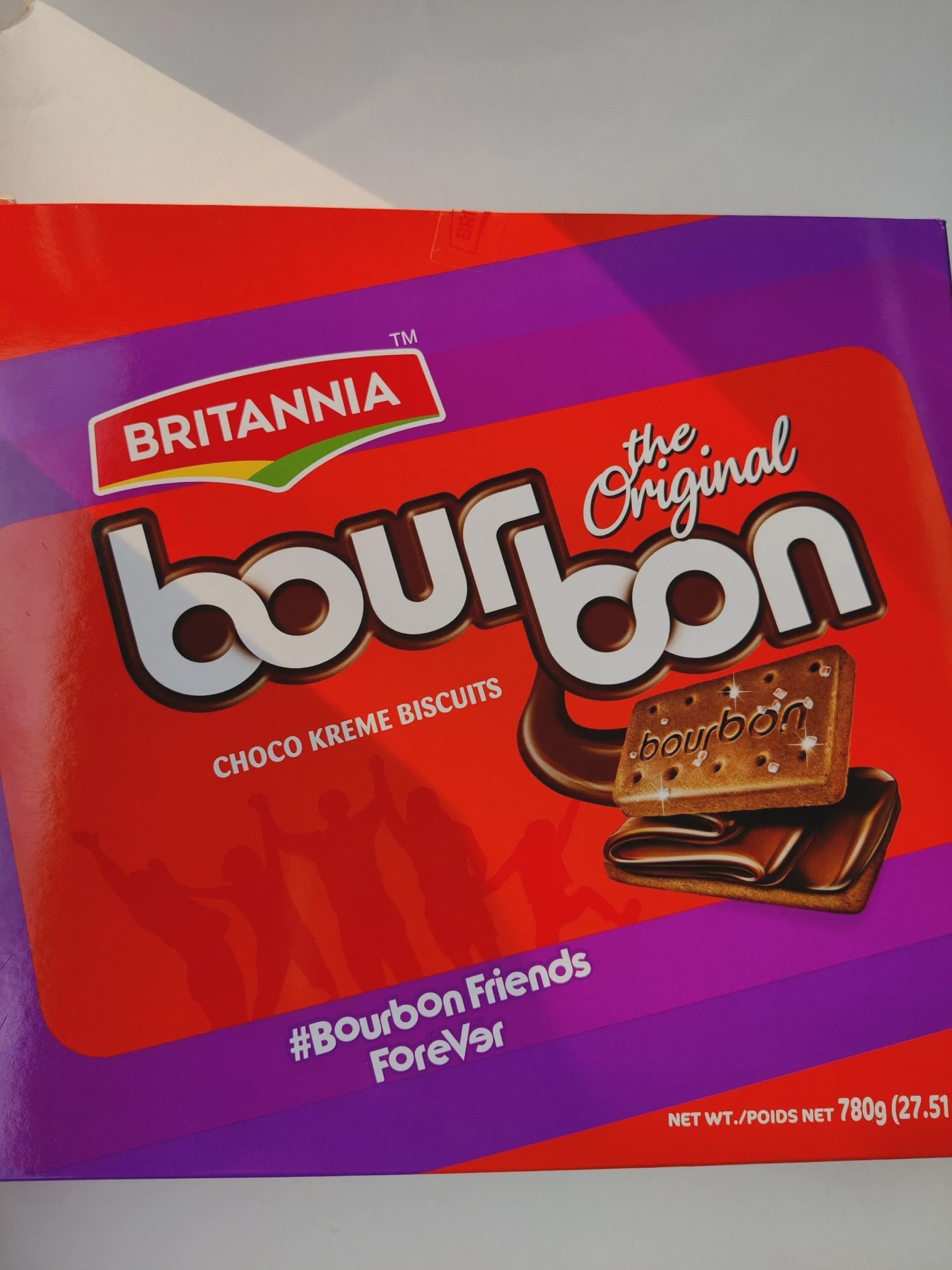 Britannia - Bourbon Cream Treat Biscuits 780g