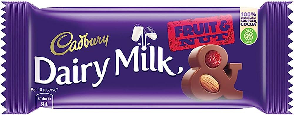 Cadbury - Dairy Milk Fruit & Nut 36g