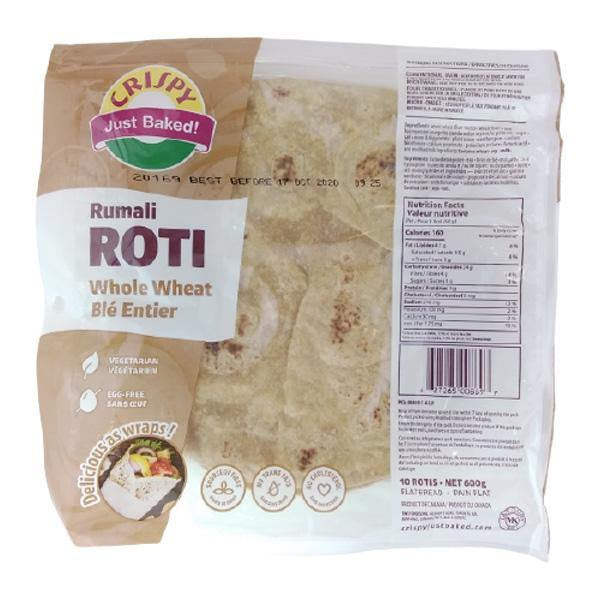 Crispy - Rumali Whole Wheat Roti 600g