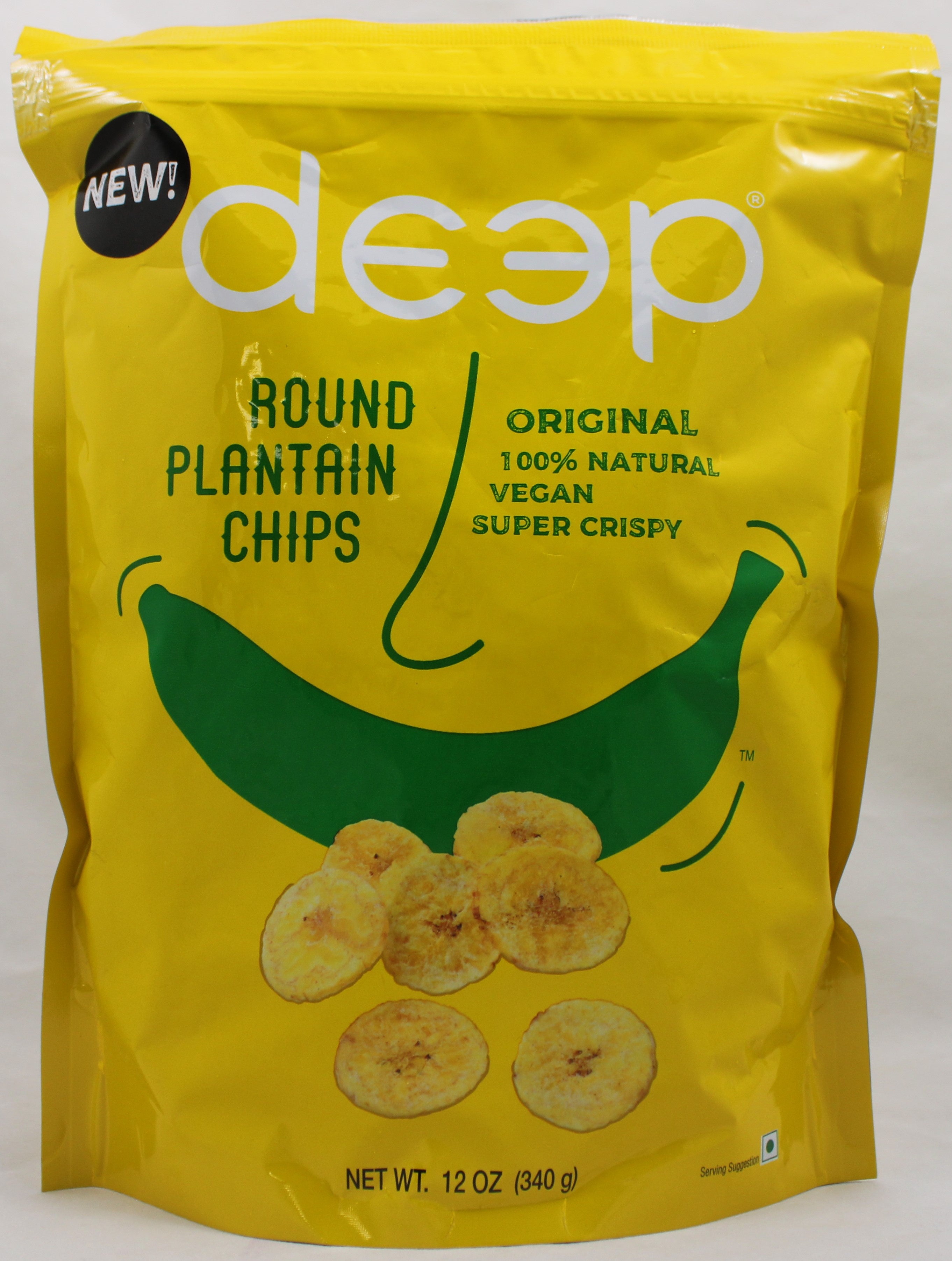 Deep - Round Plantain Chips 340g