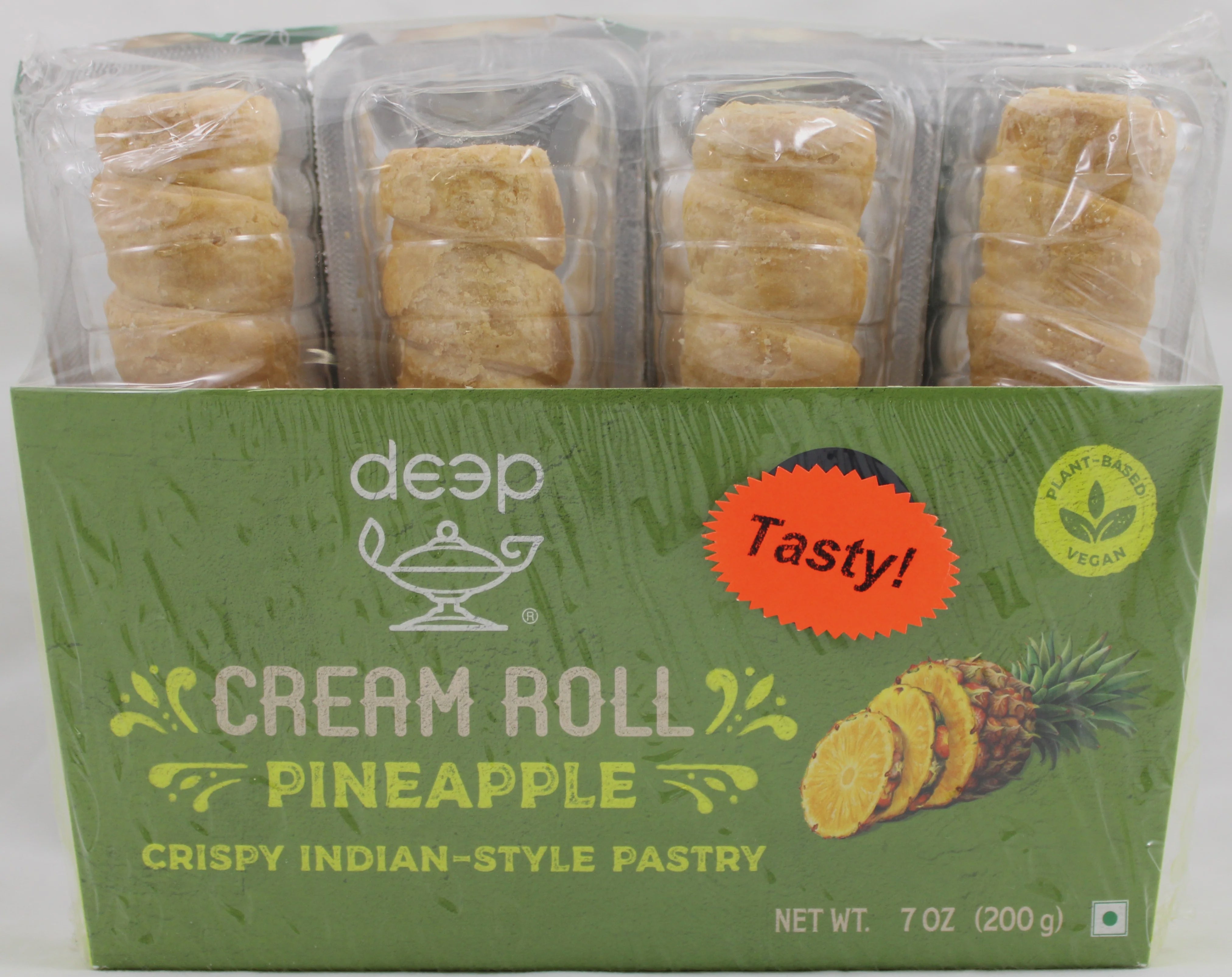 Deep - Cream Roll Pineapple (Pack of 4)