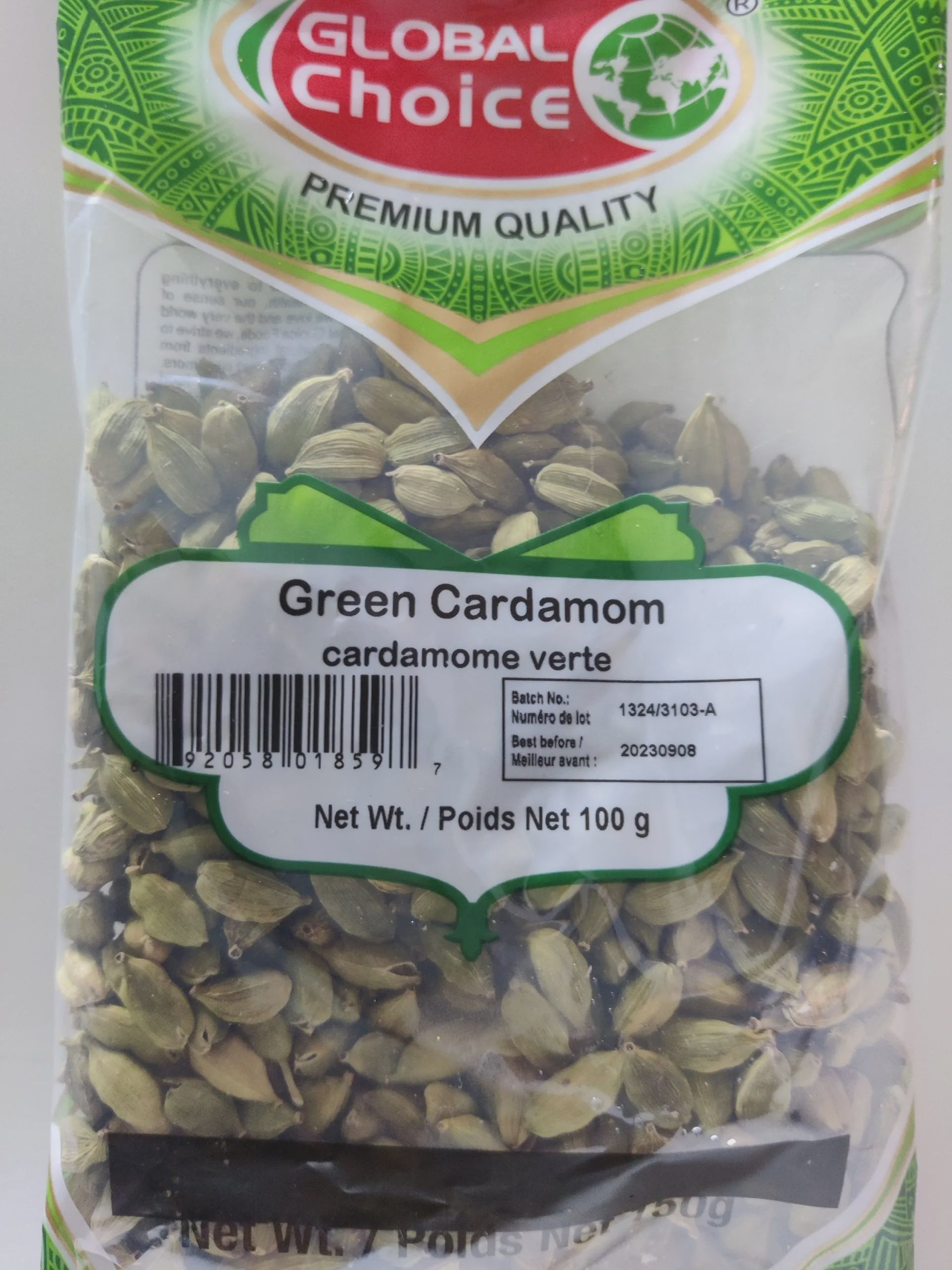 Global Choice - Green Cardamom 100g