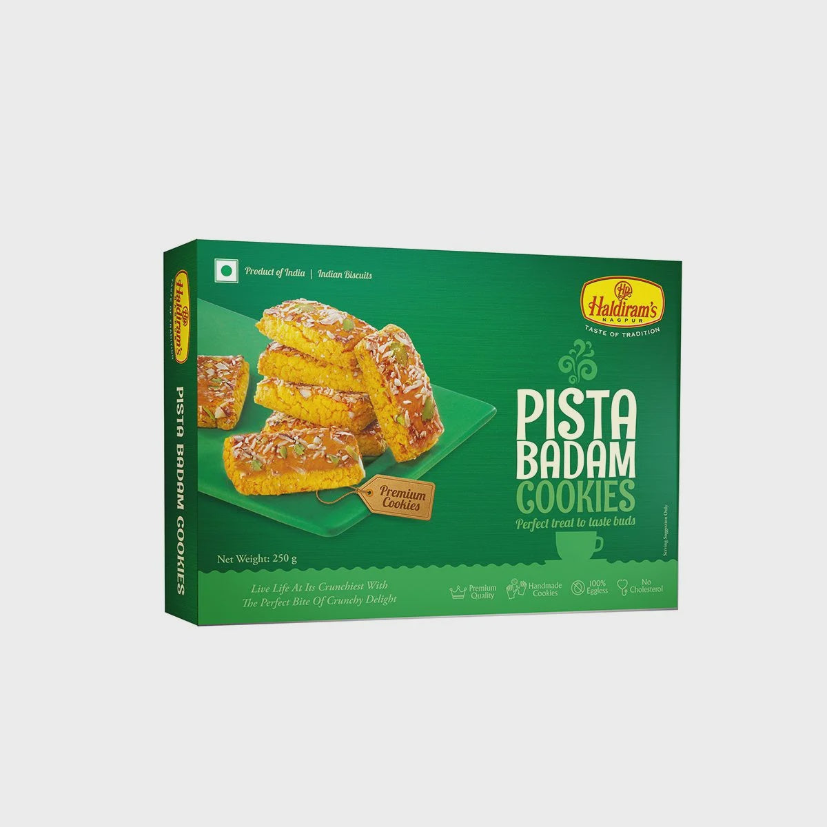 Haldiram's - Pista Badam Cookies 250g