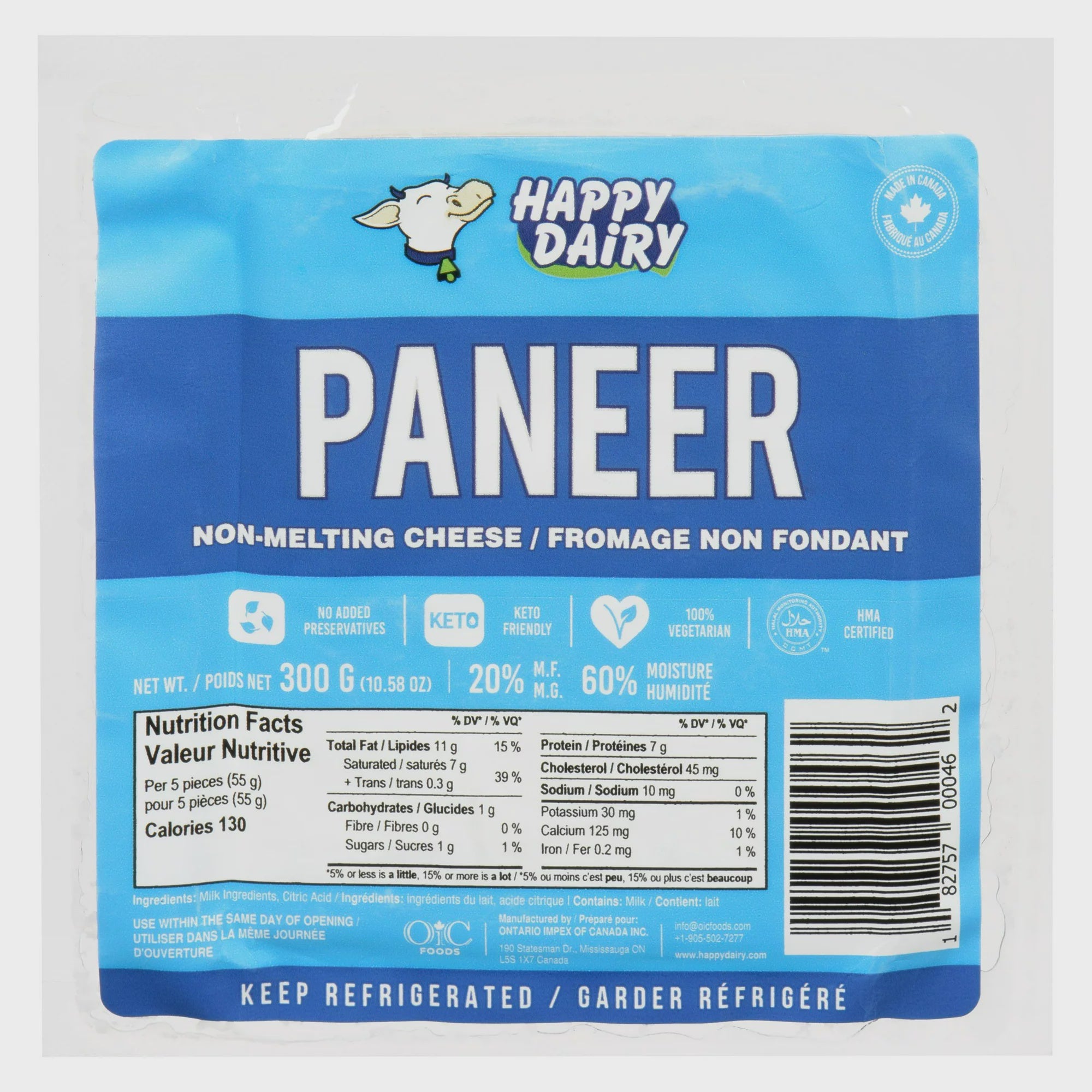Happy Dairy - Paneer 300g