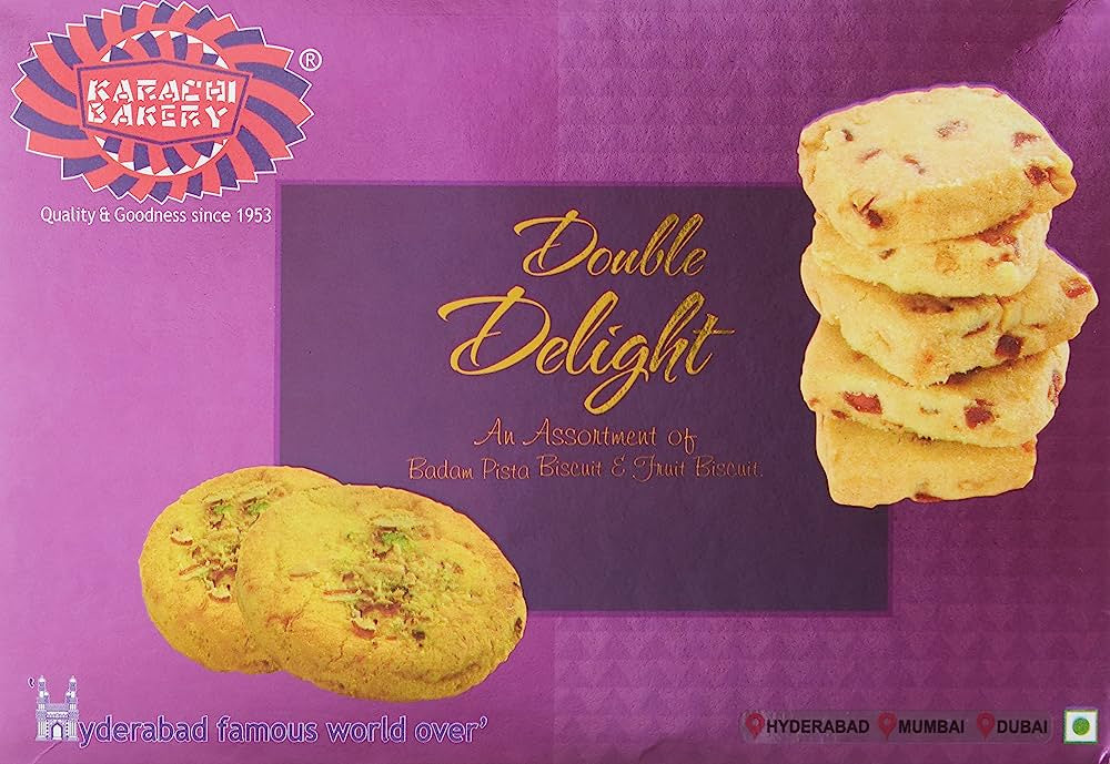 Karachi Bakery - Badam Pista & Fruit Biscuits 400g
