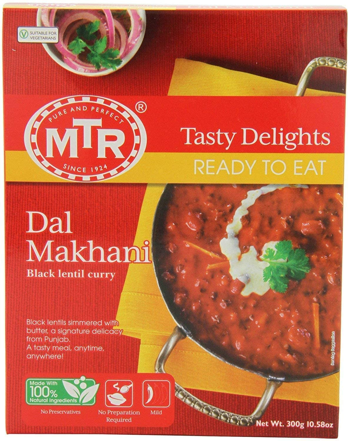 MTR - RTE Dal Makhani Curry 300g