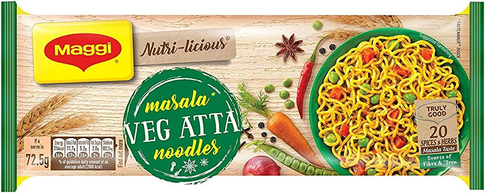 Maggi - Atta Noodles Masala 290g