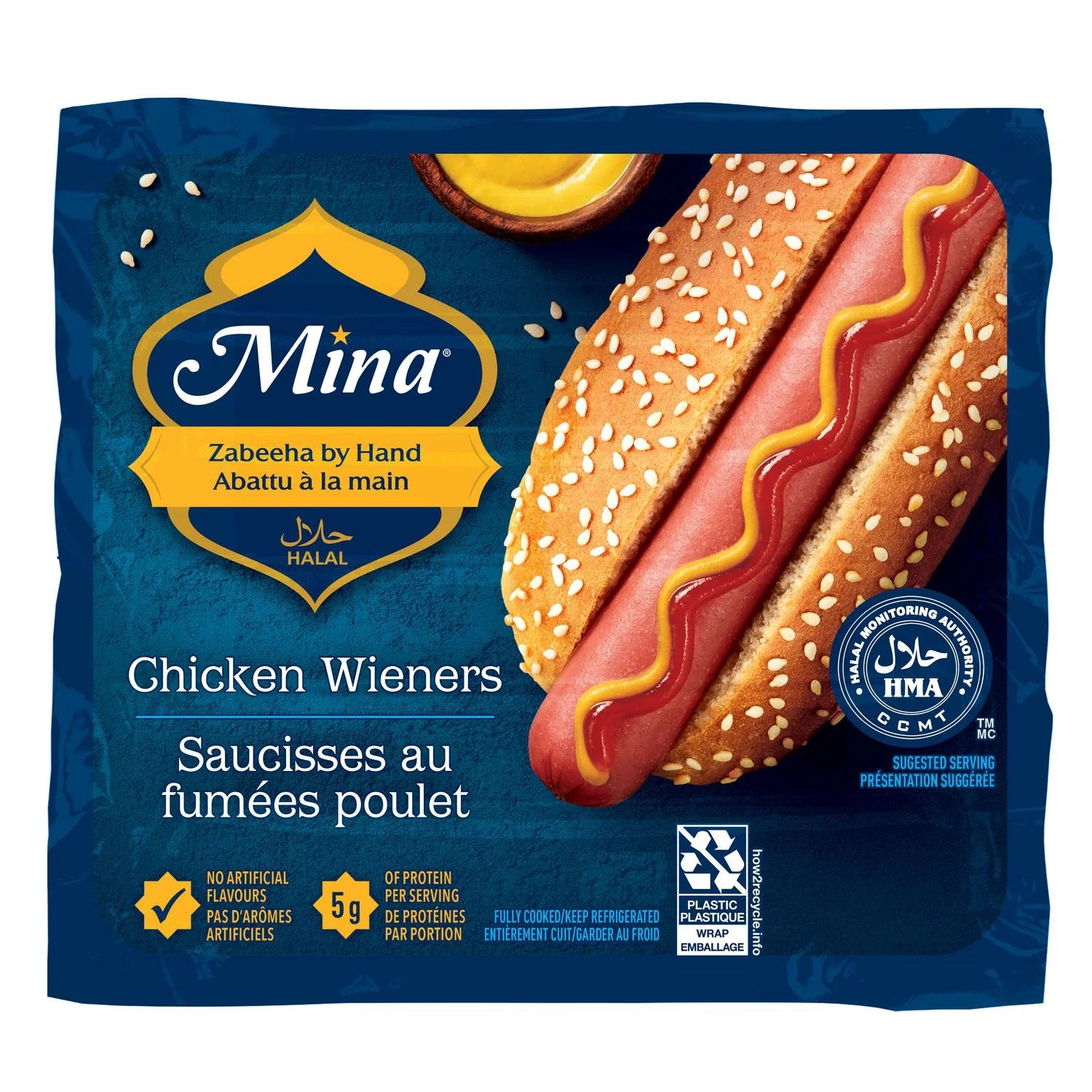 Mina Frozen - Chicken Wieners 450g