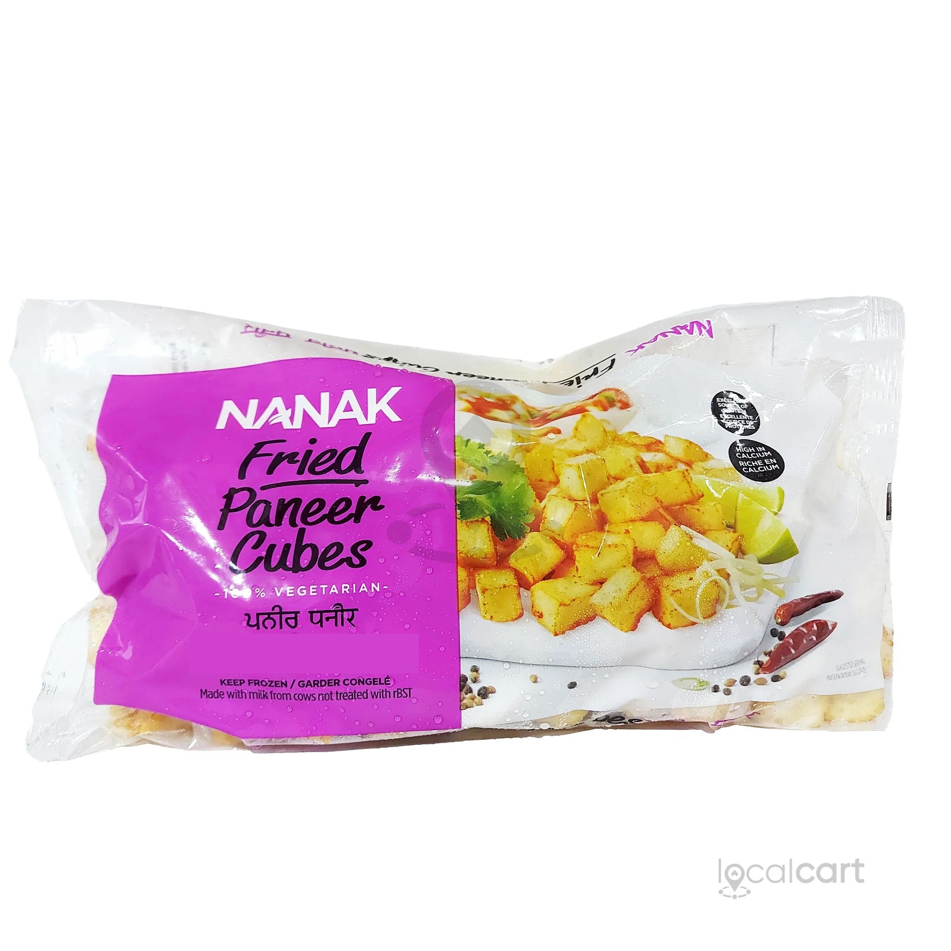 Nanak Frozen - Paneer Cubes (Fried) 400g