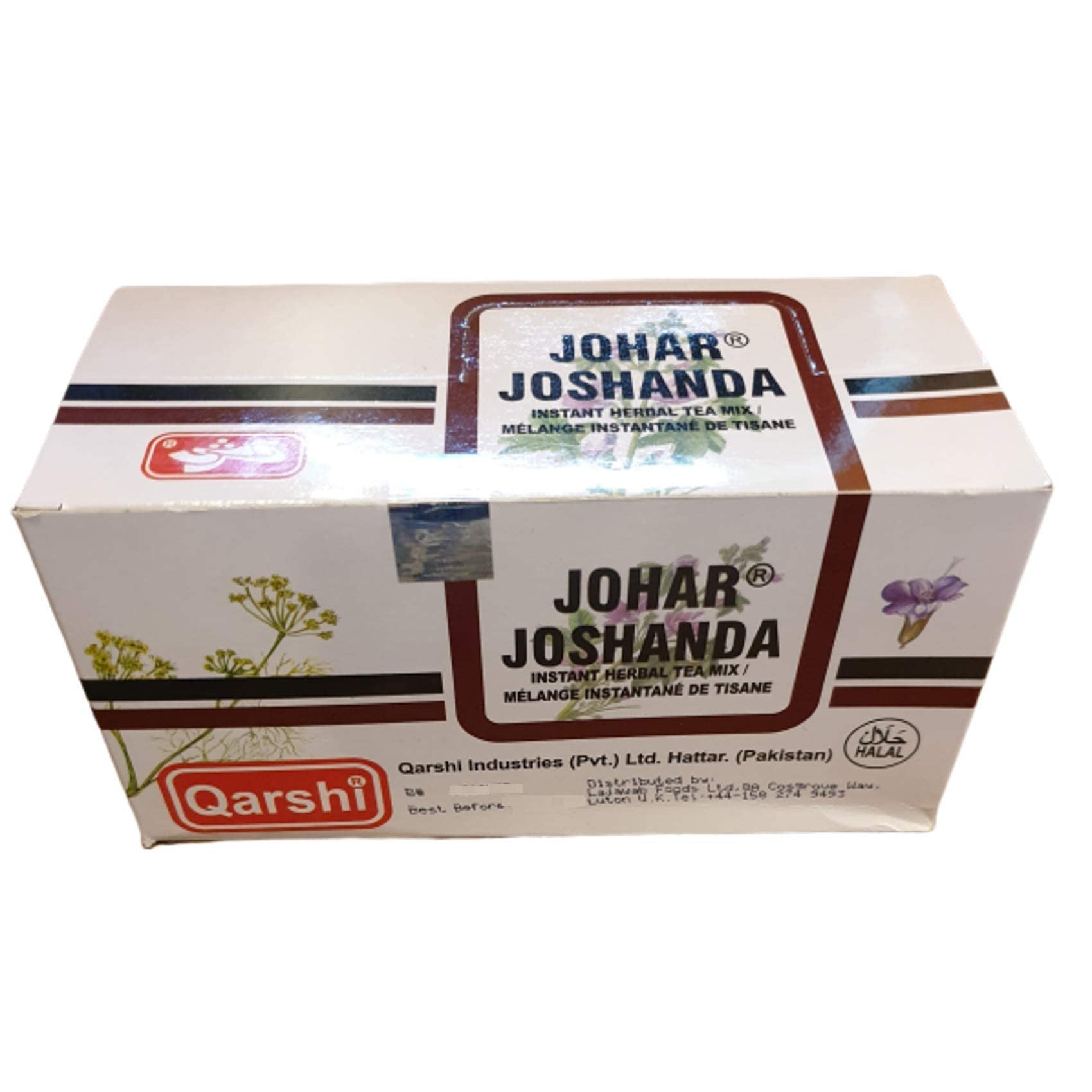 Qarshi - Johar Joshanda Natural Herbal Tea (Pack of 30)