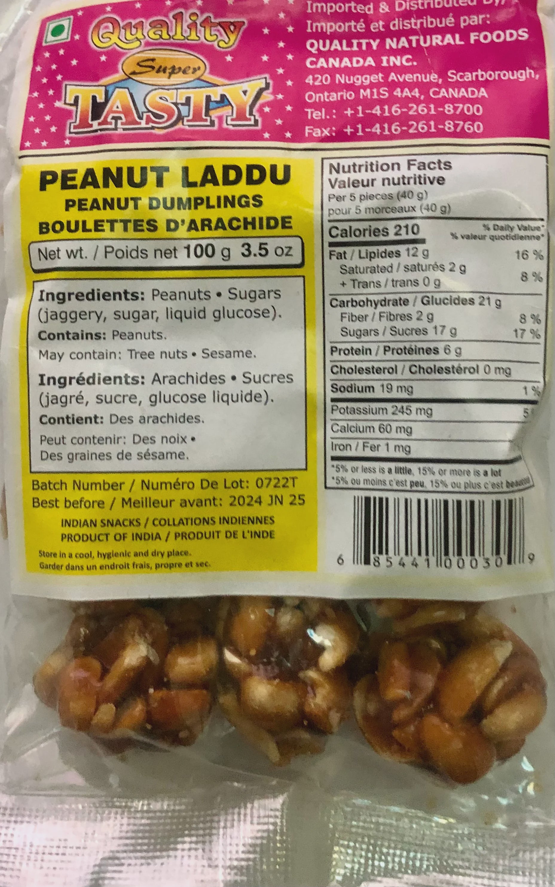 Quality - Peanut Laddu 100g