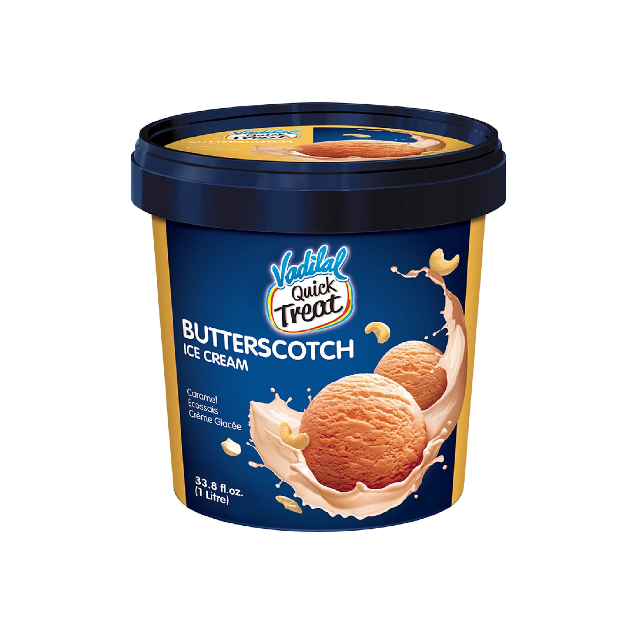 Vadilal Frozen - Butterscotch 1L