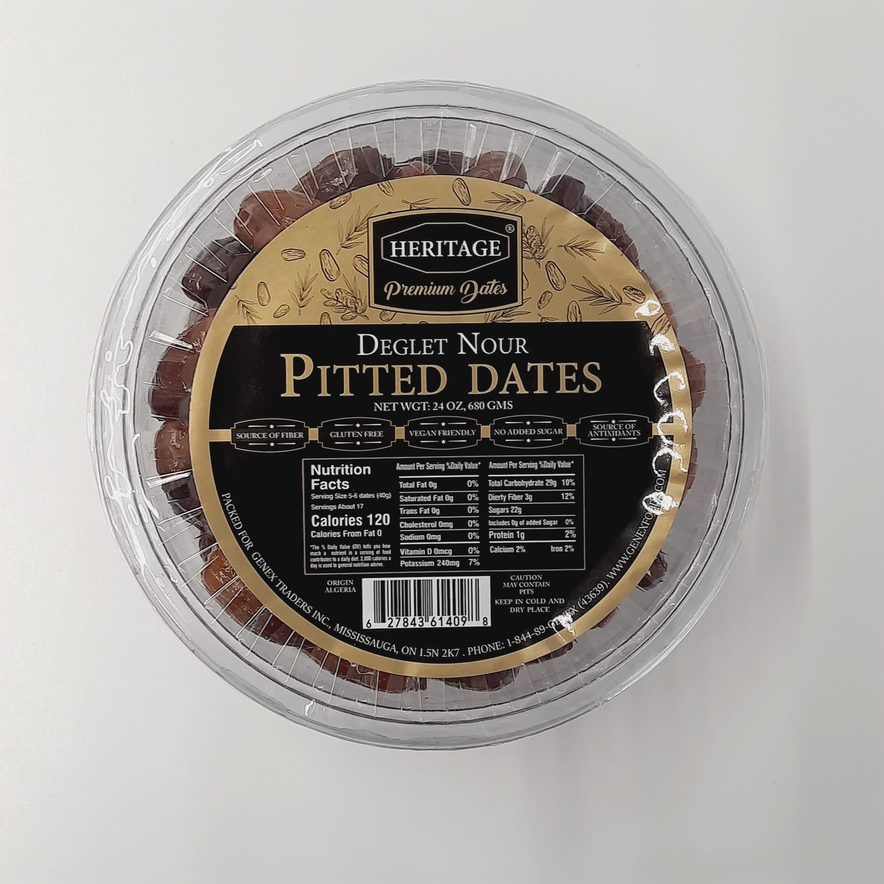 Heritage - Pitted Dates 680g